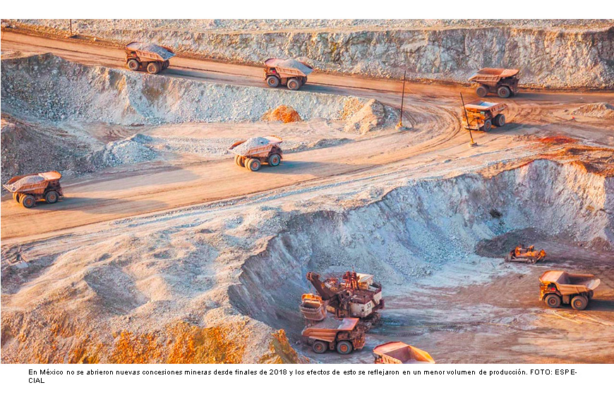 Piden reactivar otorgamiento de concesiones mineras