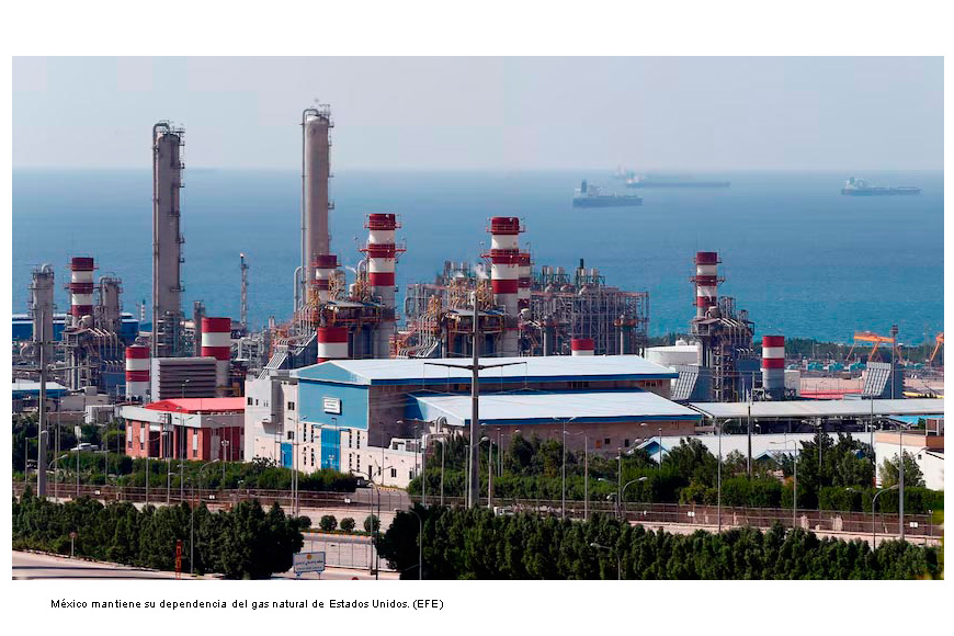 México anota récord en importaciones de gas natural estadounidense durante el primer trimestre 2026