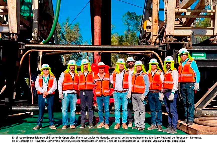 CFE fortalece planta geotérmica de Cerro Prieto, BC, una de las más grandes del mundo