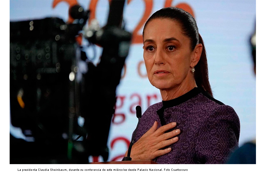 Sheinbaum: se analiza explotar fuentes "no convencionales" de gas natural para contrarrestar importación