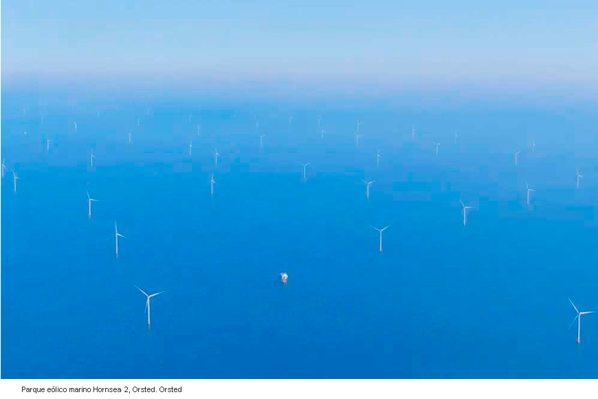 Orsted será la primera empresa energética del mundo en completar una transición total de los combustibles fósiles a las energías renovables