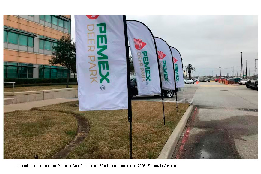 Deer Park se desmorona: Acumula 2 años con pérdidas bajo control total de Pemex