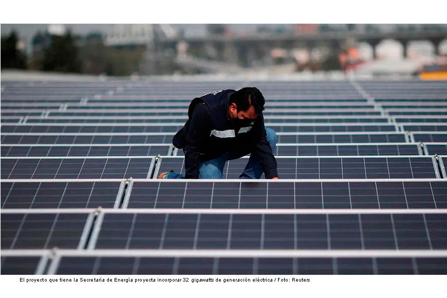Secretaría de Energía alista 132 proyectos con inversión privada y de CFE