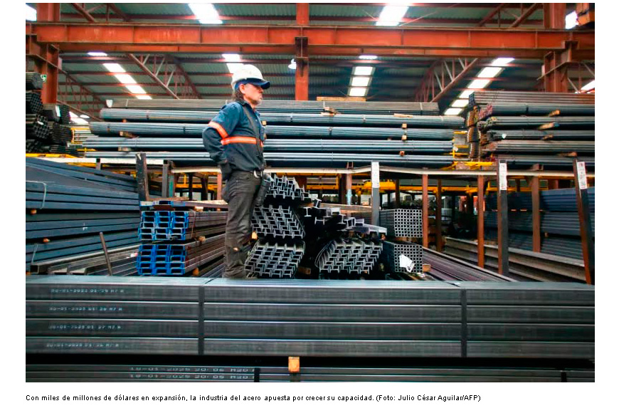 México traza la ruta para producir casi todo su acero e importar solo 3%