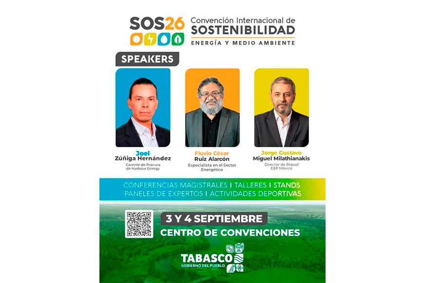 Expertos analizarán futuro energético en SOS26