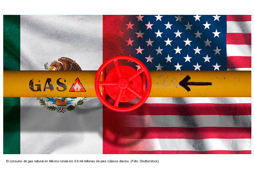 México gana… en dependencia energética: Rompe récord en importaciones de gas natural de EU en 2025