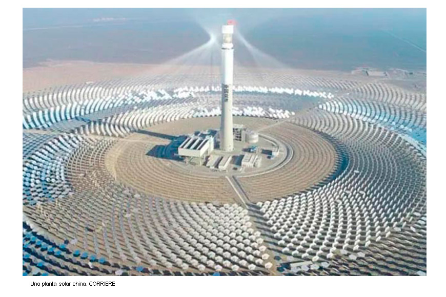 China estrena una gigantesca planta solar capaz de producir electricidad incluso durante la noche