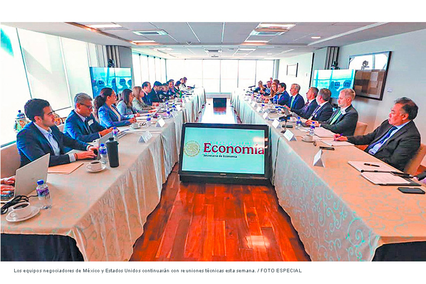 Economía y la USTR abordan aranceles al acero y autos