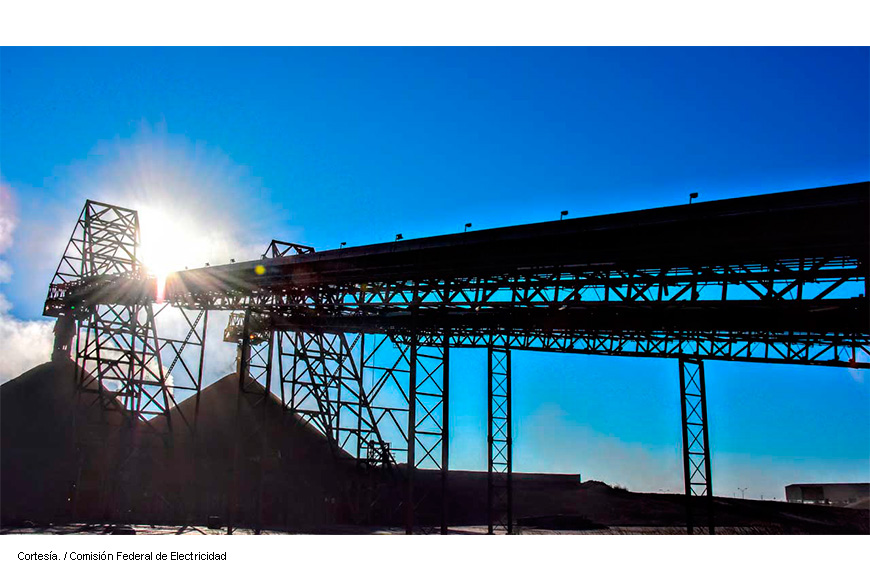 La CFE concluye proceso de contratación de carbón mineral para centrales termoeléctricas de Coahuila