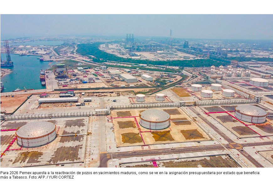 Indicadores de exploración de Pemex caen 40%