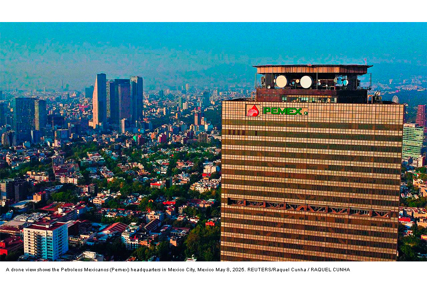 Hasta mayo Pemex había utilizado 67% de su línea presupuestaria