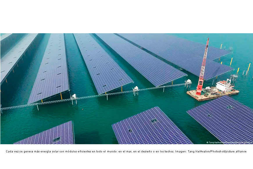 La energía solar lidera el futuro energético