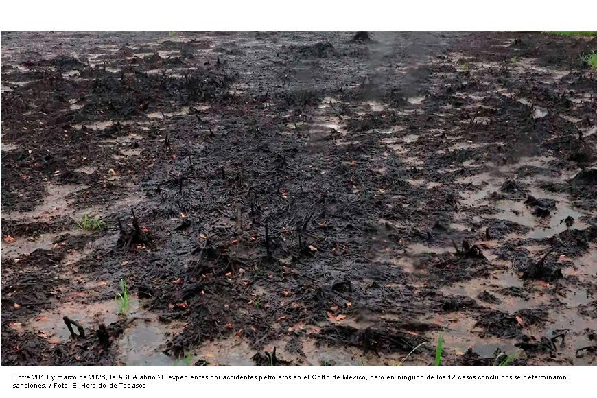 ASEA concluye 12 investigaciones sin sanciones por derrames petroleros