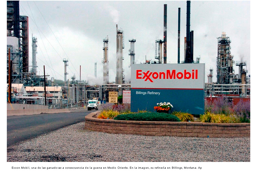 Exorbitantes ganancias en el sector energético de EU por la guerra