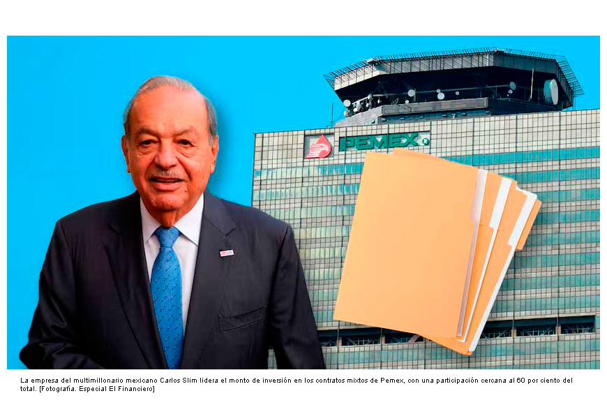 ¡Mucho dinero! ¿Qué son los contratos mixtos de Pemex y por qué Carlos Slim invertirá 5 mil mdd en ellos?