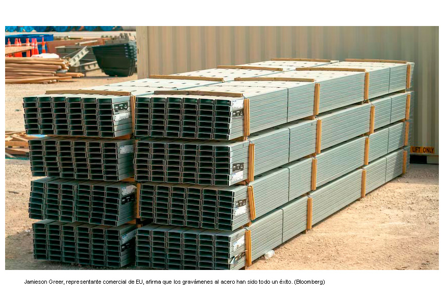 Analiza EU ajustes a implementación de aranceles al acero