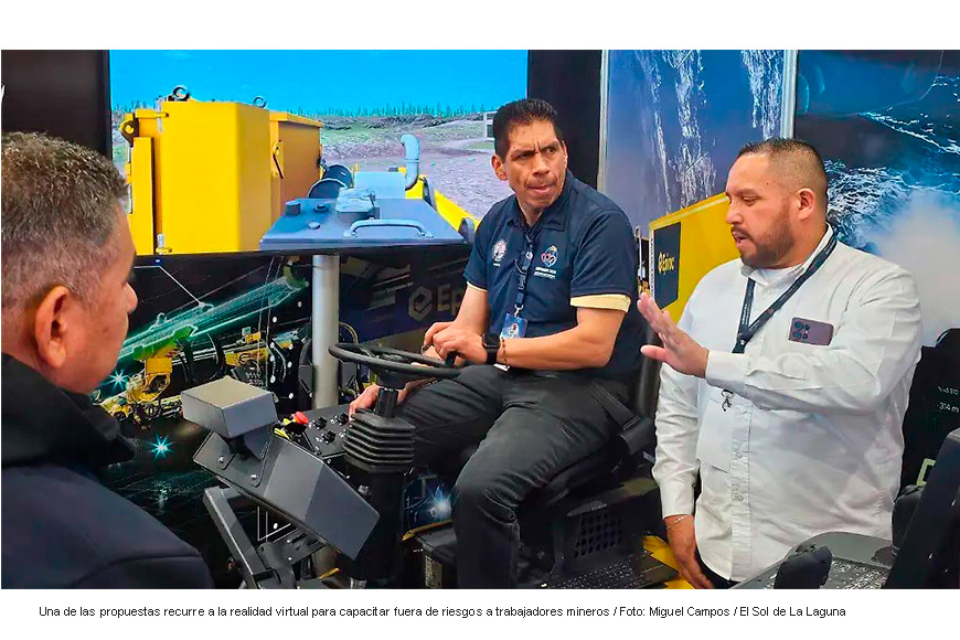 Muestran avances tecnológicos a favor de la seguridad en la minería