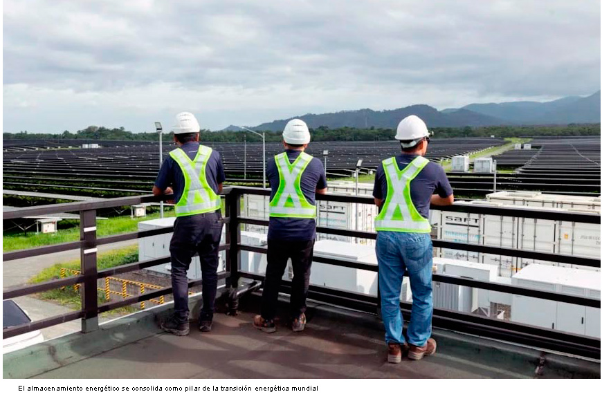 El almacenamiento energético se consolida como pilar de la transición energética mundial